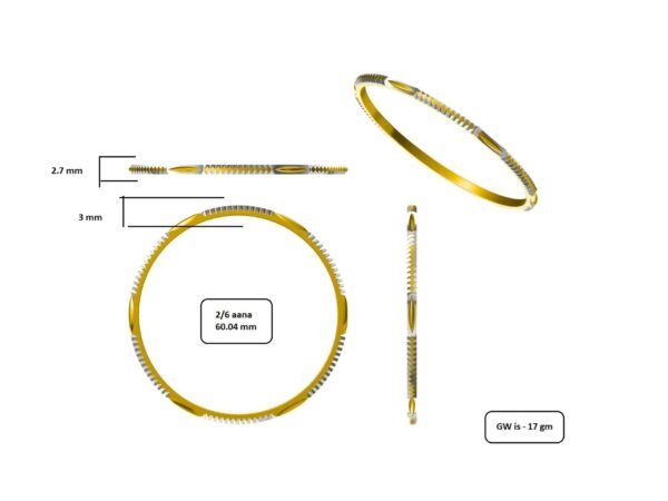 18KT & 22KT Gold Bangles - Image 5